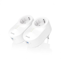 Tenda Kit adattatore Powerline Gigabit AV1000 Passthrough Adapter - PH6
