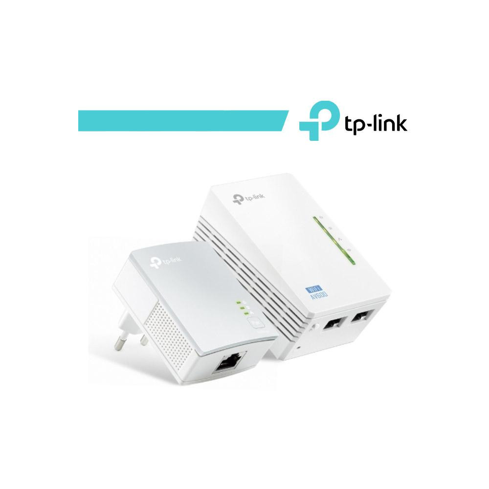 TP-Link Kit 2 powerline WiFi 2.4 GHz AV600 2+1 porte LAN - TL-WPA4220 KIT TP-Link Kit 2 powerline WiFi 2.4 GHz AV600 2+1 porte LAN - TL-WPA4220 KIT