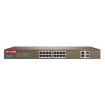 Switch managed 16 porte 100M+2 port Gigabit TP/SFP Combo PoE