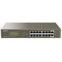 Switch 16 porte Gigabit PoE TEG1116P-16-150W