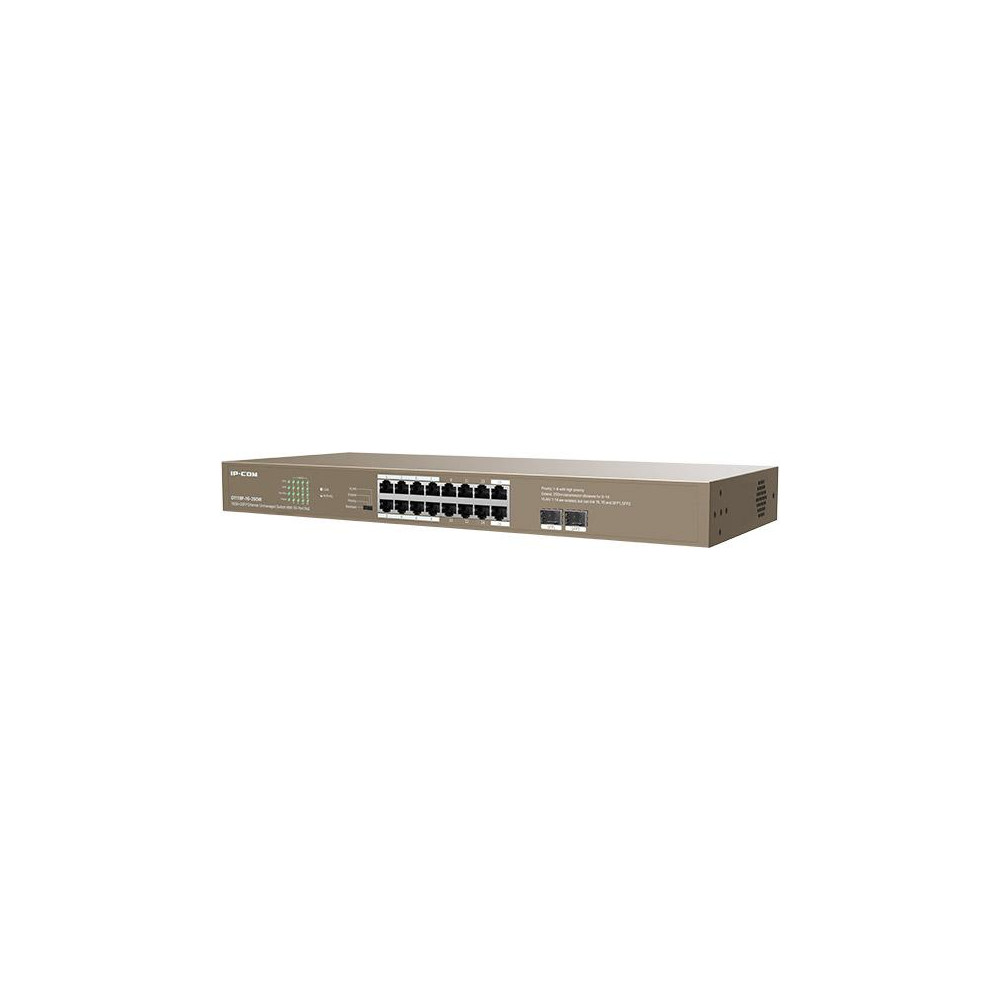 Switch Unmanaged 16GE+2 SFP a 16 porte 10/100/1000Mbps Switch Unmanaged 16GE+2 SFP a 16 porte 10/100/1000Mbps