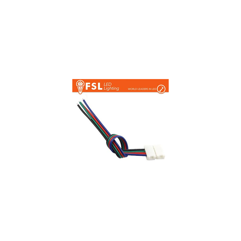 Connettore rapido END per strip 10mm LED RGB Connettore rapido END per strip 10mm LED RGB