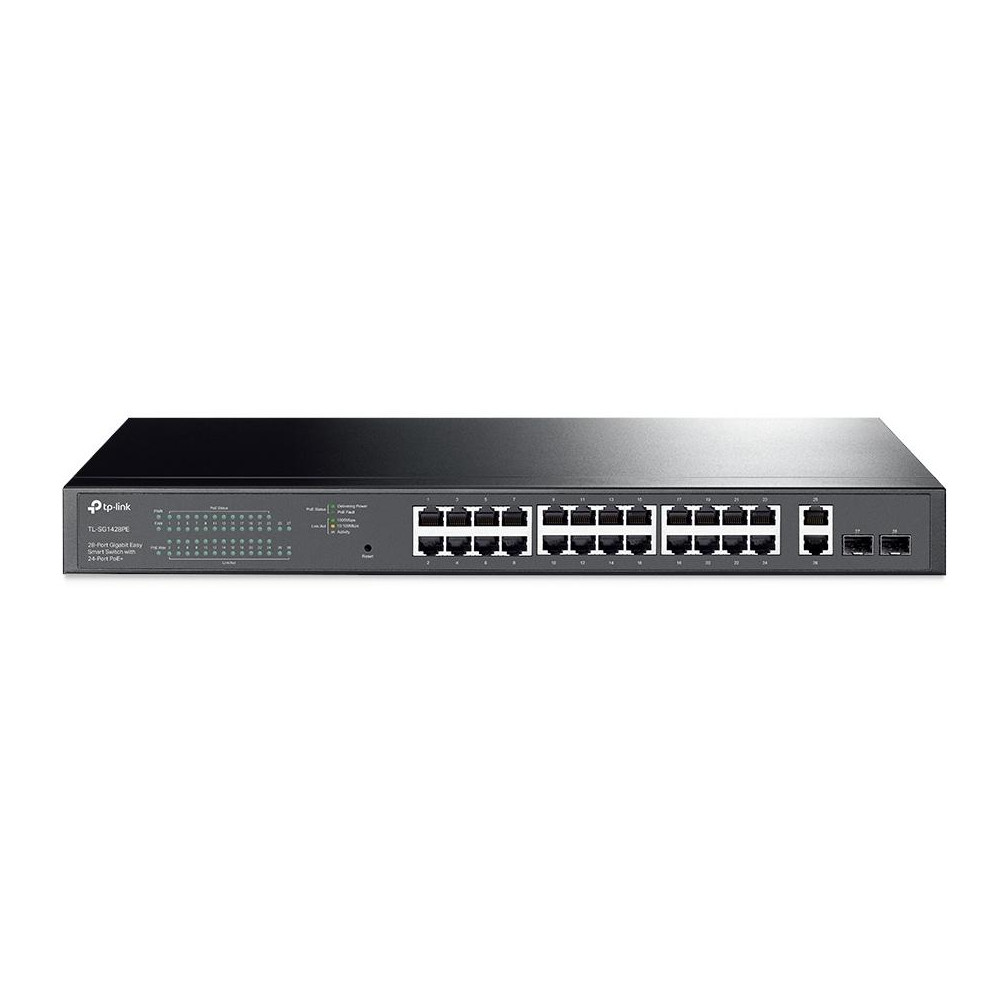 8-Port Gigabit Easy Smart PoE Switch with 24-Port PoE+ 8-Port Gigabit Easy Smart PoE Switch with 24-Port PoE+