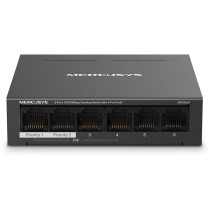Switch Desktop 6 Porte 10/100Mbps con 4 Porte PoE+