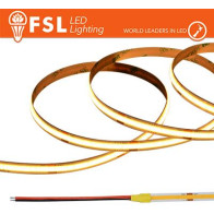 Striscia LED COB 5metri - IP20 3000K 24V 15W/m 1450lm/m CRI90