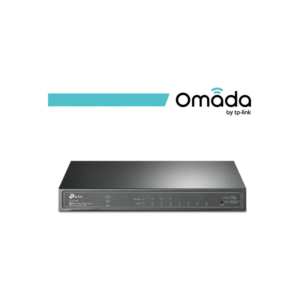 Omada Switch Smart Desktop con 8 Porte Gigabit di cui 4 PoE+ - SG2008P Omada Switch Smart Desktop con 8 Porte Gigabit di cui 4 PoE+ - SG2008P