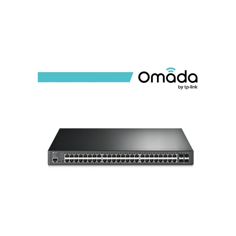 Omada Switch L2+ con 48 Porte Gigabit PoE+ 4 SFP - SG3452P Omada Switch L2+ con 48 Porte Gigabit PoE+ 4 SFP - SG3452P