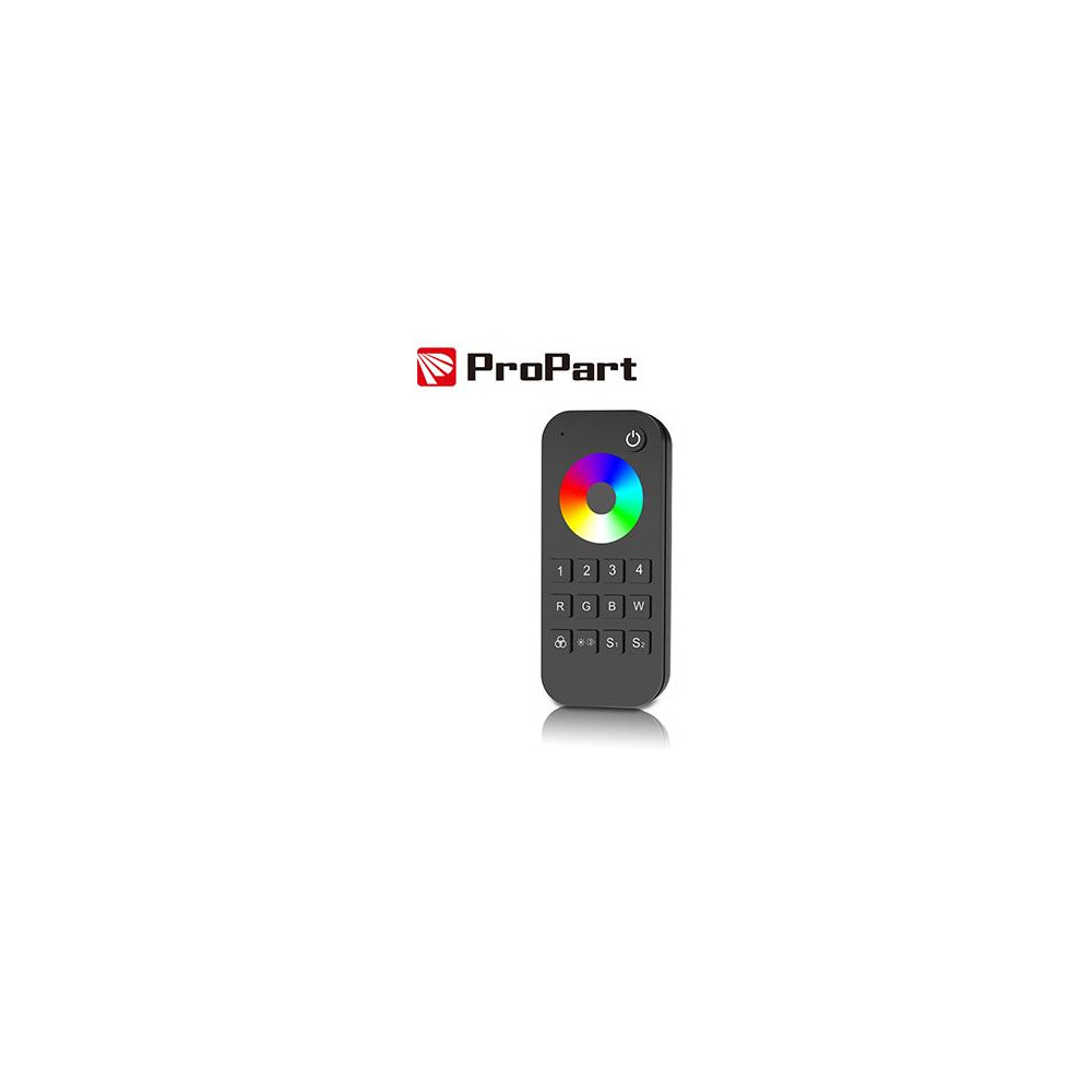Telecomando RF RGB/RGBW - 4 Zone, 2 Scene, con Touch Wheel Telecomando RF RGB/RGBW - 4 Zone, 2 Scene, con Touch Wheel