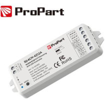 Ricevitore DIM RF LED - 4 Canali, 3A/12A, 12-24VDC