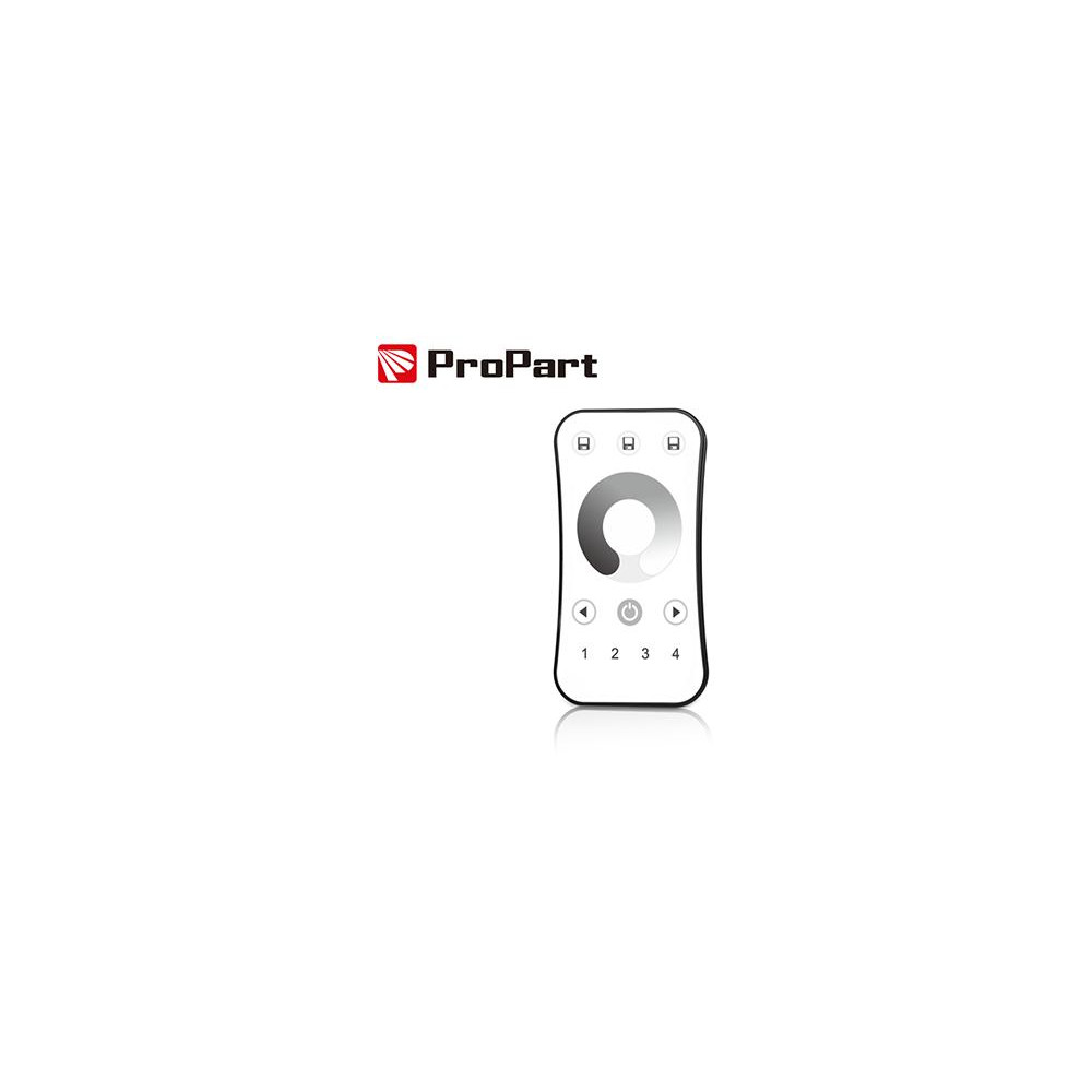 Telecomando RF 1 Canale - 4 Zone, Bianco, con Touch Wheel