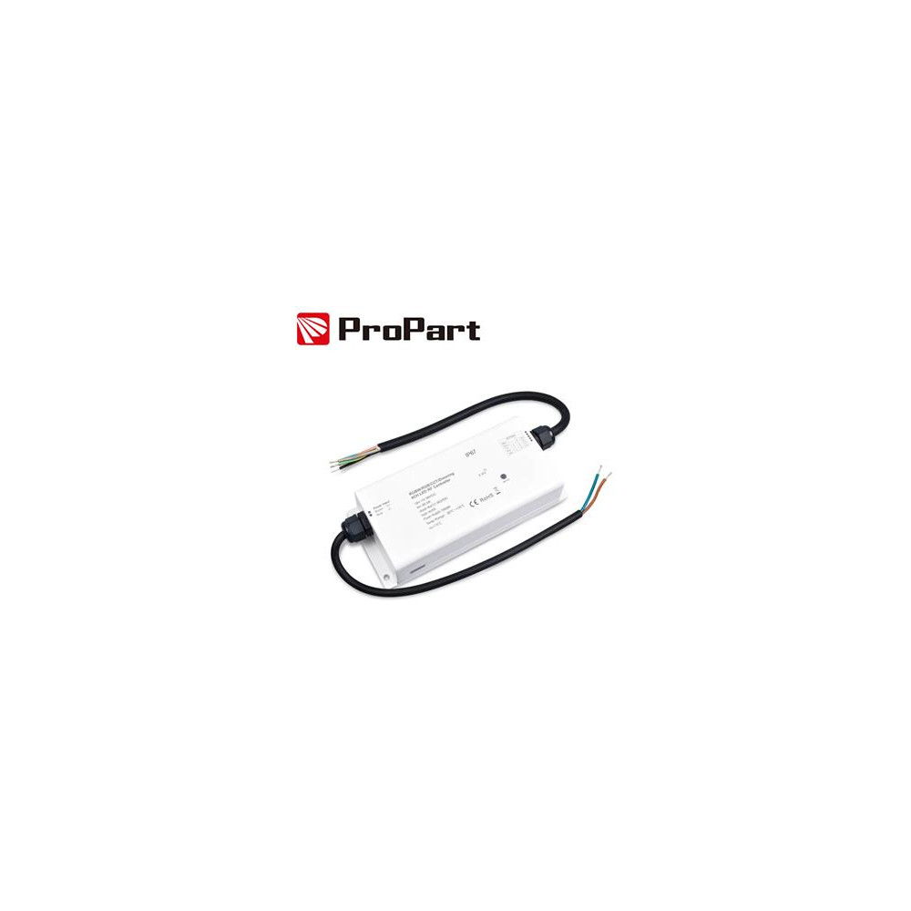 Ricevitore Controller RGB/RGBW IP67 - 4 Canali, 5A/Canale, 12-36V DC RF