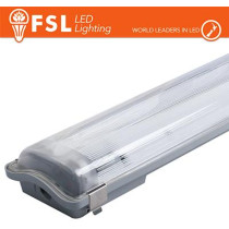 Plafo Stagna Porta tubo T8 IP65: 2 tubo 120cm