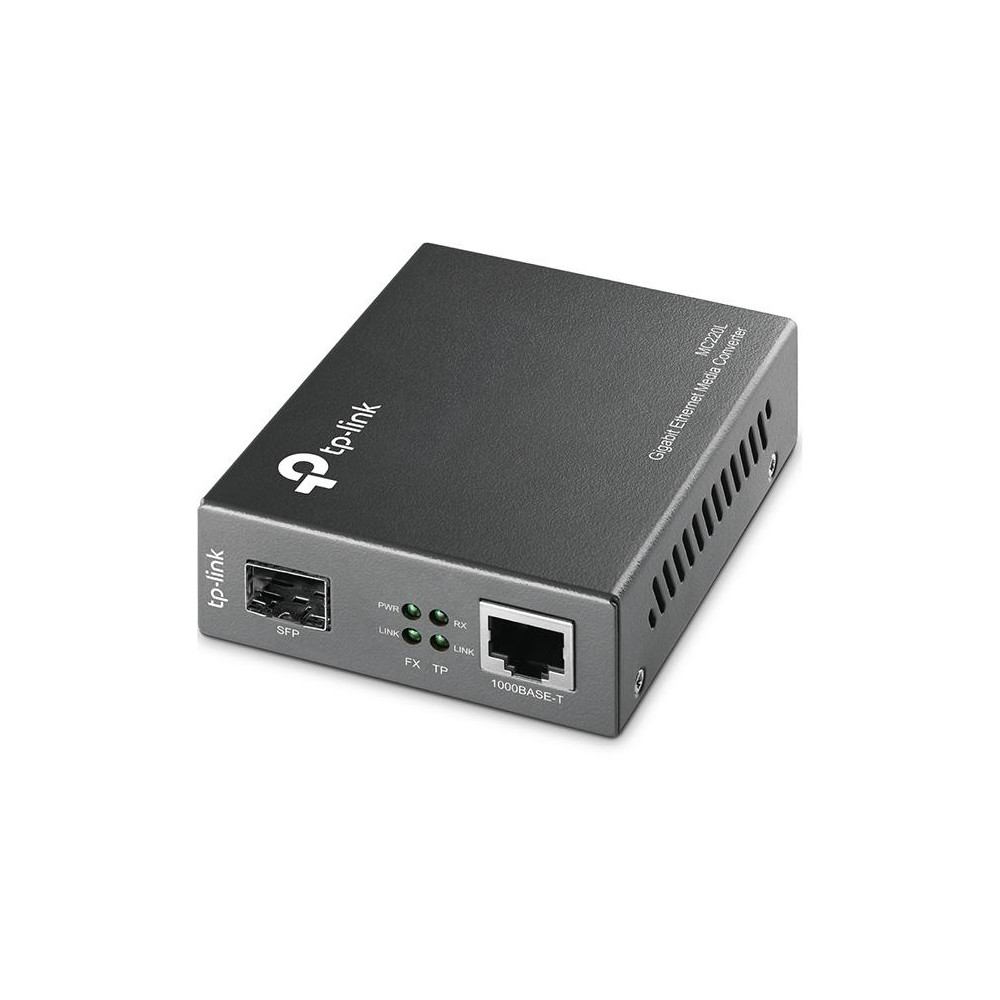 TP-Link Media Converter 1000BASE-SX/LX/LH/1000Base-T LC - MC220L