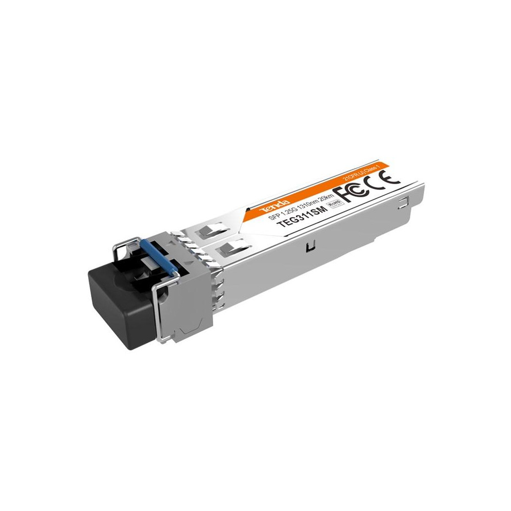 Tenda SFP Mini-GBIC monomodale 1000Base LC - TEG311SM Tenda SFP Mini-GBIC monomodale 1000Base LC - TEG311SM