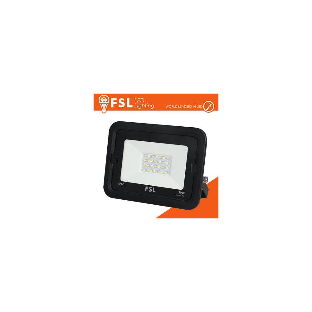 Proiettore per esterni Nero 30W - IP65 115° 6500K Proiettore per esterni Nero 30W - IP65 115° 6500K