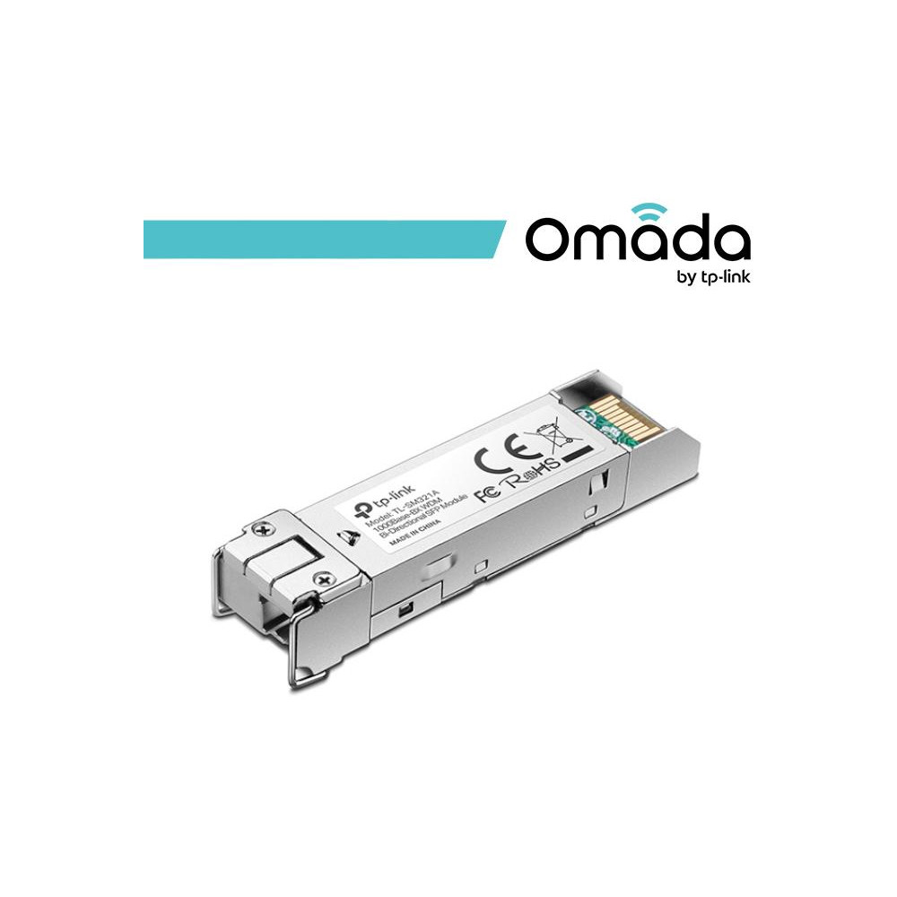 Omada SFP Mini-GBIC monomodale bid. 1000 Base-BX10-D LC - SM321A