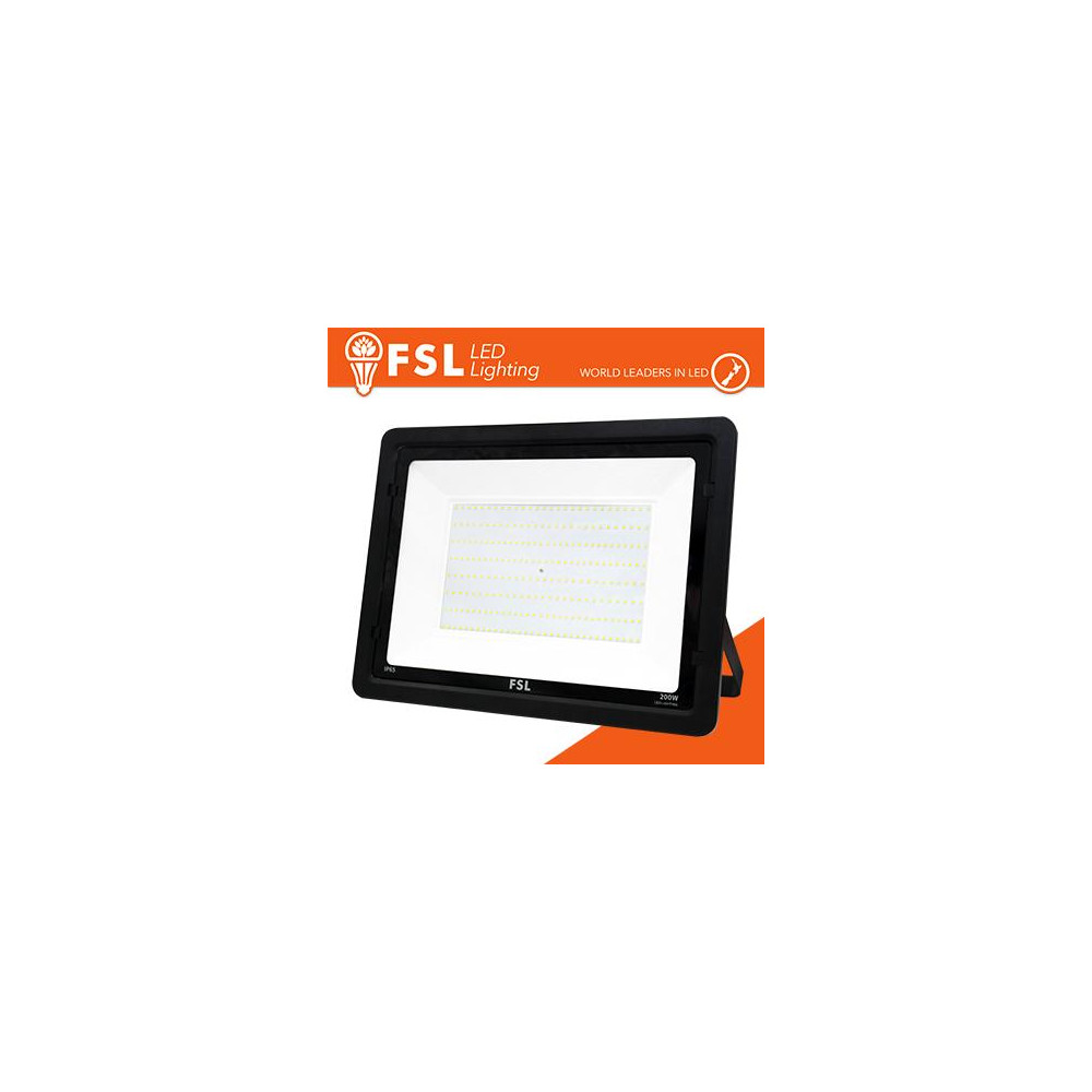 Proiettore per esterni Nero 200W - IP65 115° 4000K Proiettore per esterni Nero 200W - IP65 115° 4000K