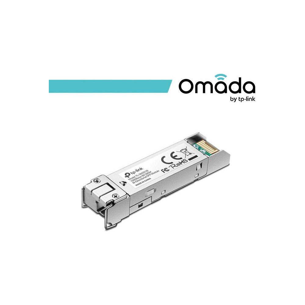Omada SFP Mini-GBIC monomodale bid. 1000 Base-BX10-U LC - SM321B Omada SFP Mini-GBIC monomodale bid. 1000 Base-BX10-U LC - SM321B