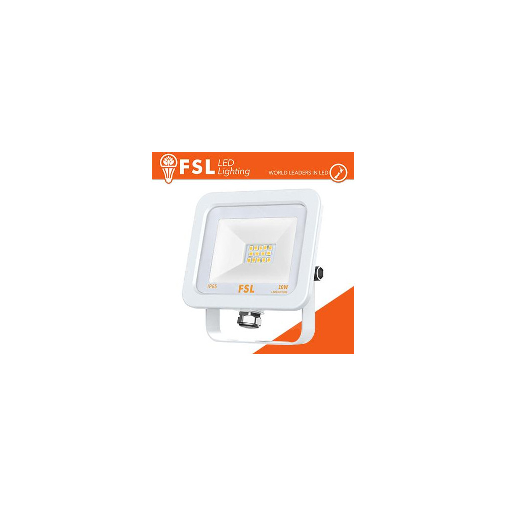 Proiettore per esterni Bianco 10W - IP65 115° 4000K Proiettore per esterni Bianco 10W - IP65 115° 4000K