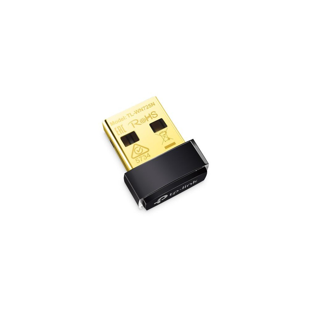 TP-Link Adattatore USB Wifi N 150Mbps antenna interna Nano - TL-WN725N TP-Link Adattatore USB Wifi N 150Mbps antenna interna Nano - TL-WN725N