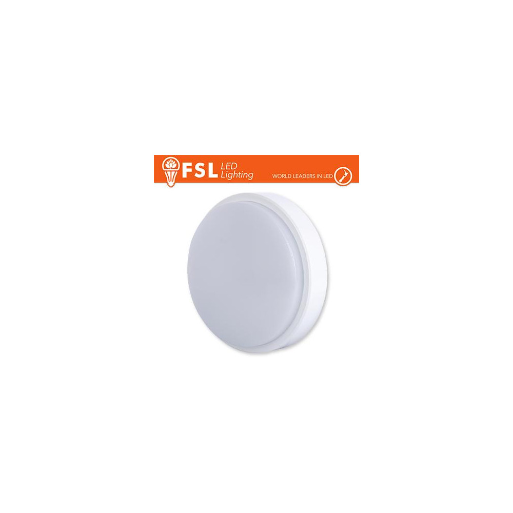 Plafoniera LED ROTONDA BIANCA 15W 3000K Ø180*55 IP54 Plafoniera LED ROTONDA BIANCA 15W 3000K Ø180*55 IP54