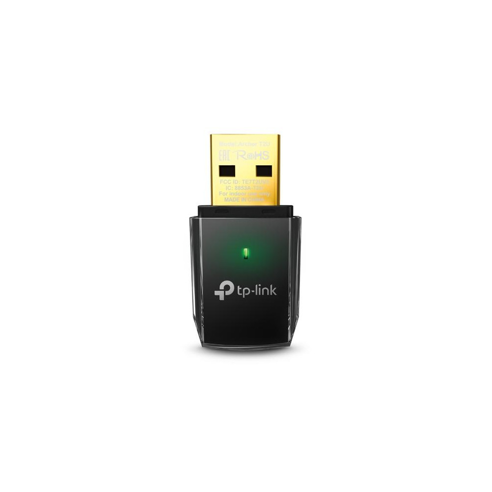 TP-Link Scheda Wireless USB Dual Band AC600 - Archer T2U