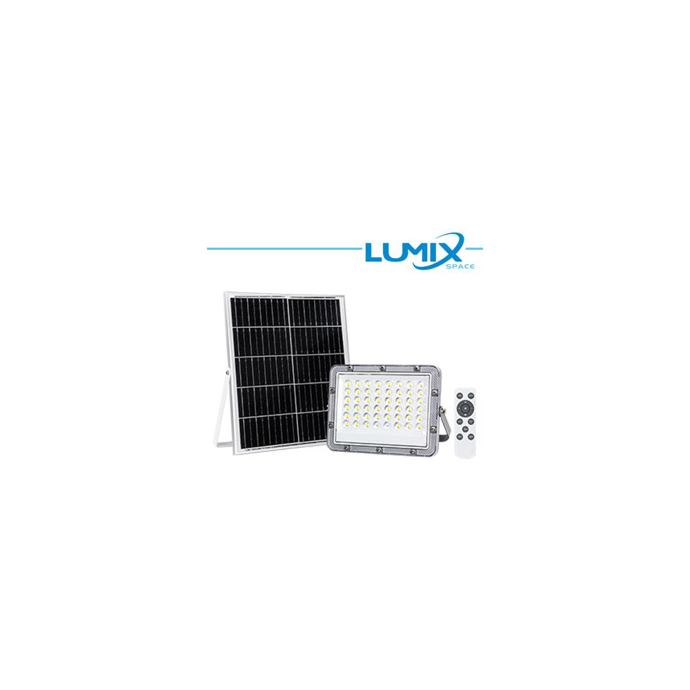 PROIETTORE SOLARE LED 100W + Crepuscolare PROIETTORE SOLARE LED 100W + Crepuscolare