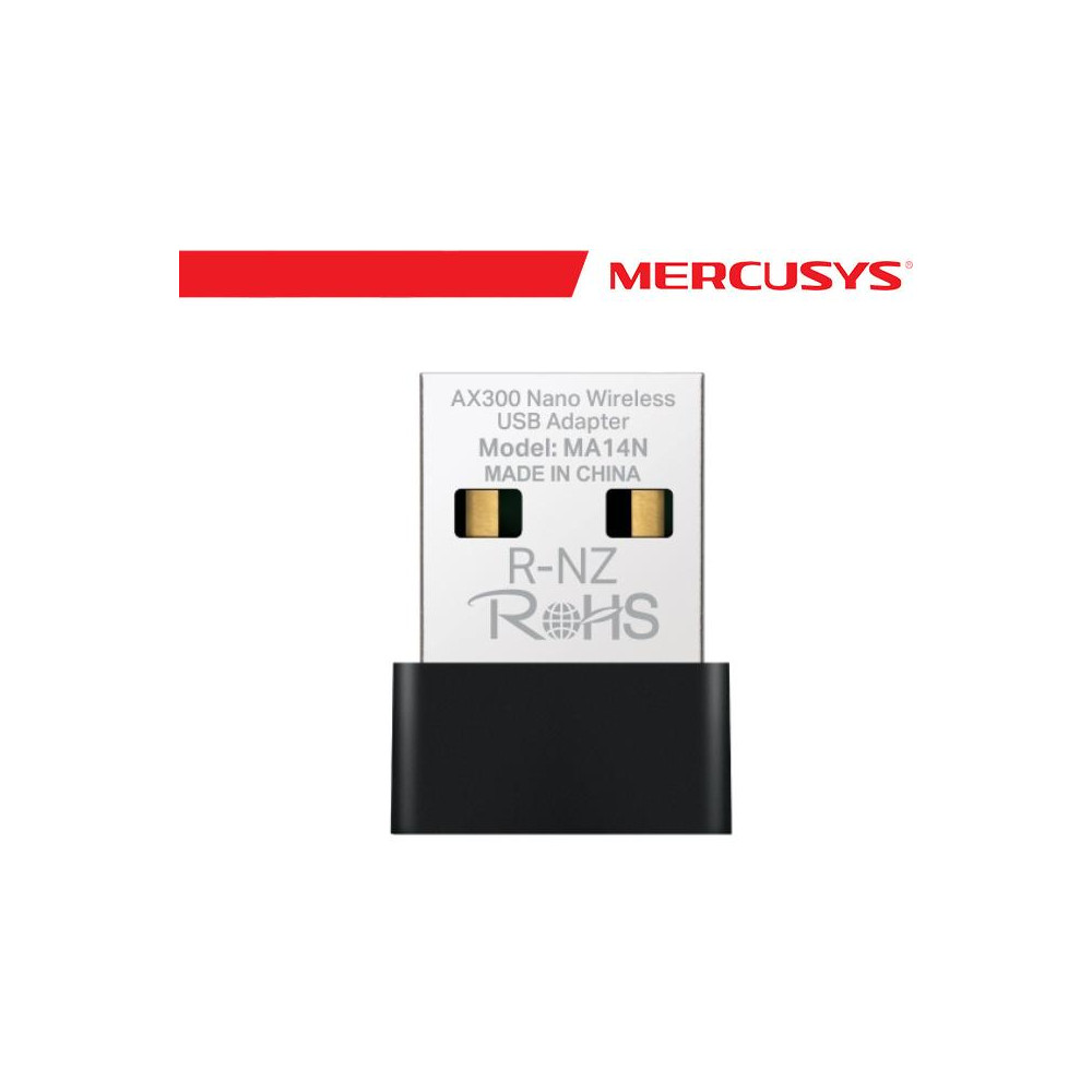 Mercusys AX300 Nano Wireless USB Adapter - MA14N Mercusys AX300 Nano Wireless USB Adapter - MA14N