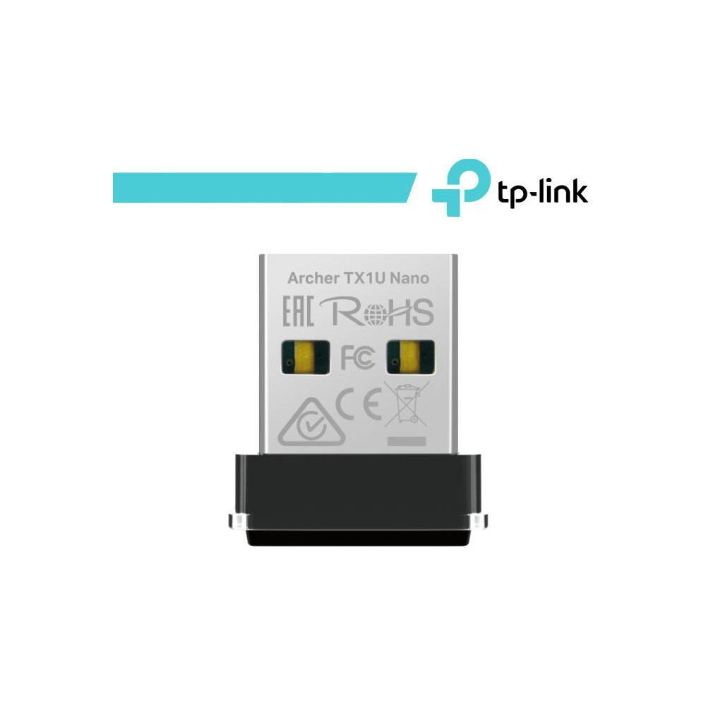 TP.Link AX300 Nano Wi-Fi 6 Wireless USB Adapter - Archer TX1U Nano TP.Link AX300 Nano Wi-Fi 6 Wireless USB Adapter - Archer TX1U Nano