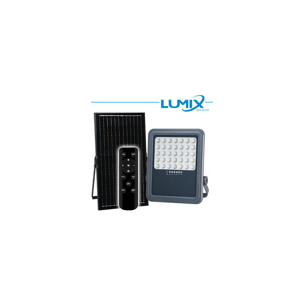 PROIETTORE SOLARE LED 200W + Crepuscolare PROIETTORE SOLARE LED 200W + Crepuscolare