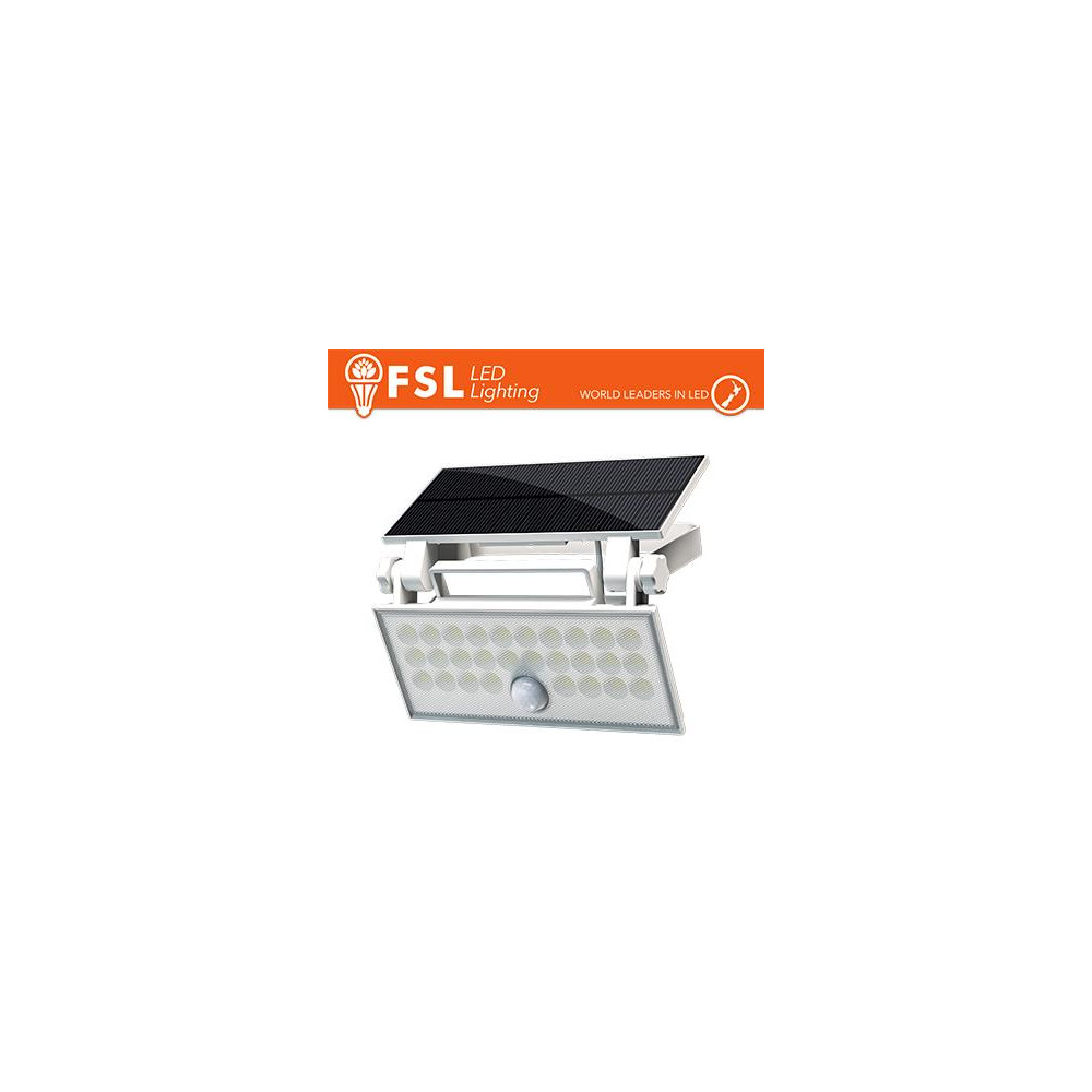 Faro da esterno solare con sensore di movimento 60w (6 led)