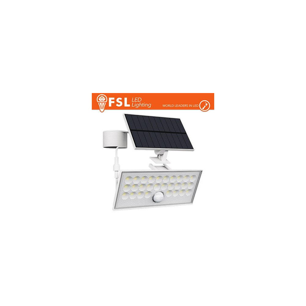Faro da esterno solare con sensore di movimento 60W (6 led)