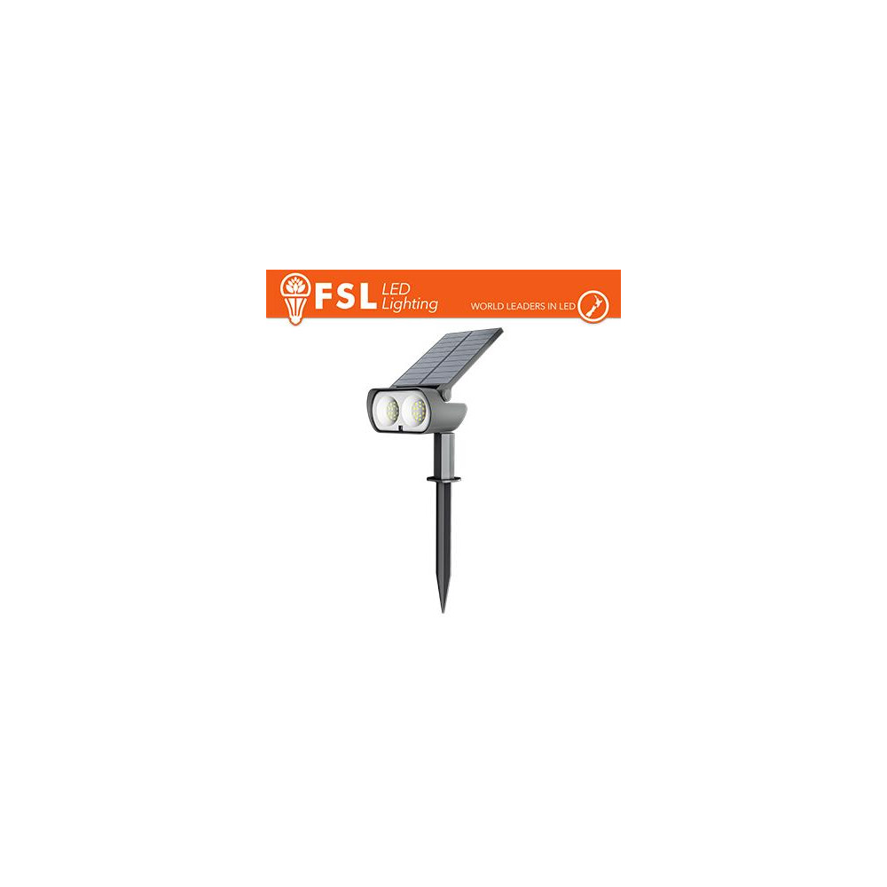Picchetto da esterno LED solare cct 3white 15w (1.5led)