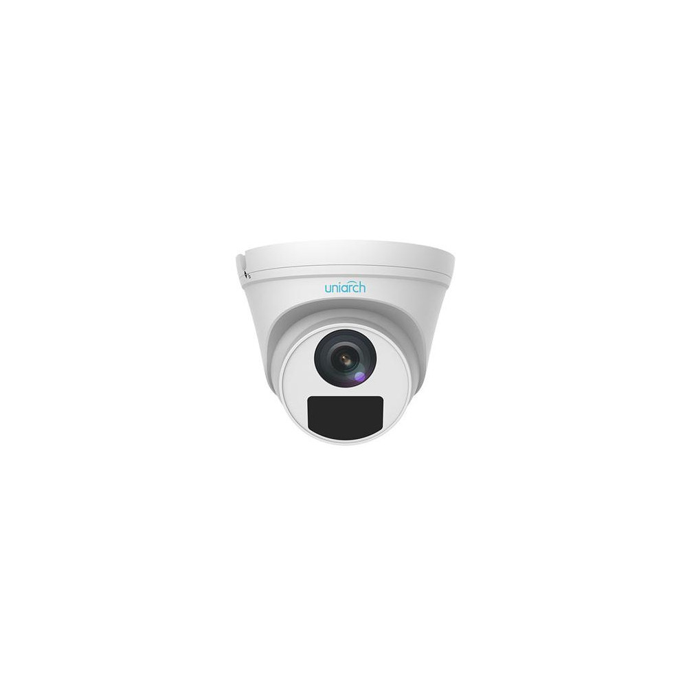 4MP Uniarch Mini Turret IPCamera,Ottica 4.0mm con Audio - IPC-T124-APF40 4MP Uniarch Mini Turret IPCamera,Ottica 4.0mm con Audio - IPC-T124-APF40