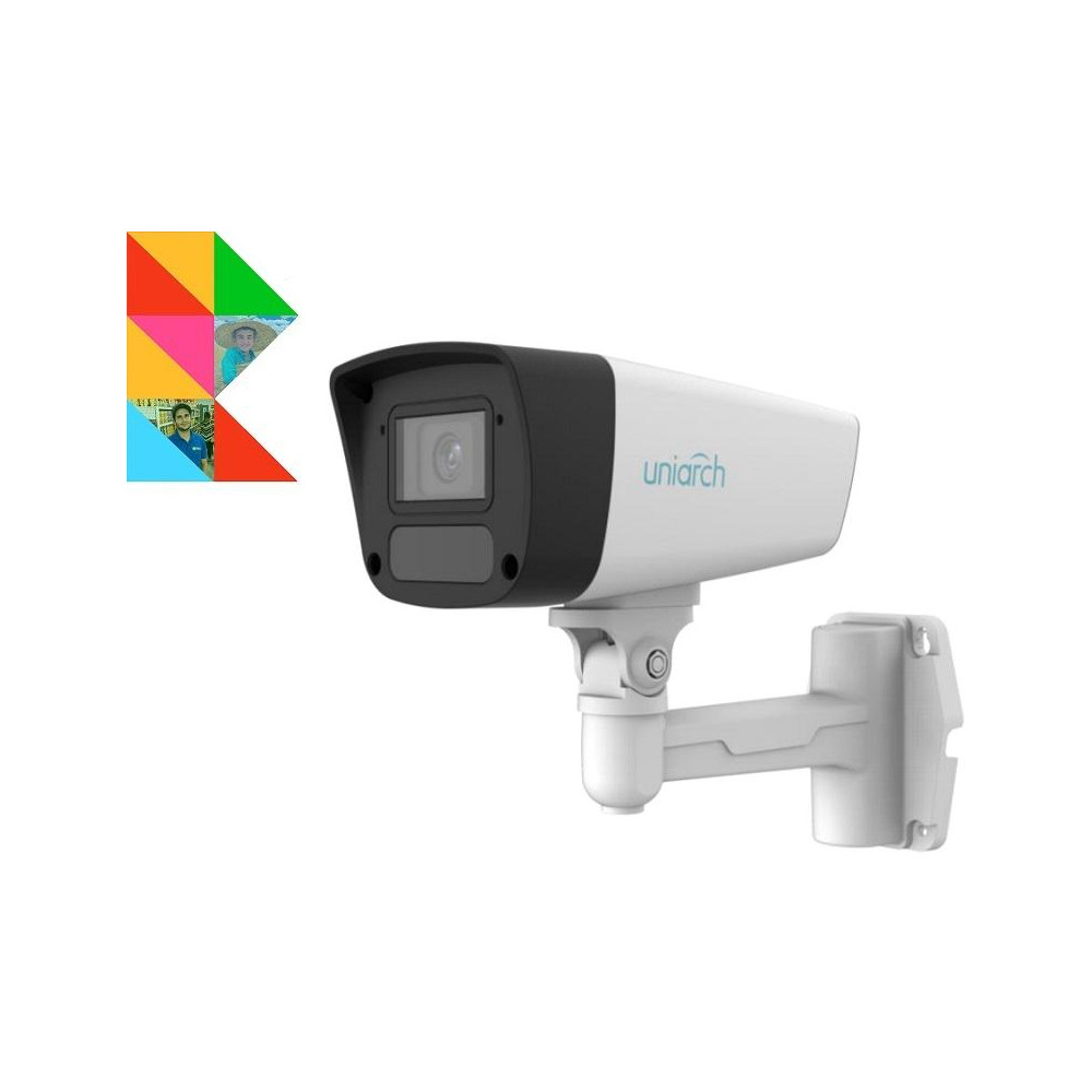 2MP Uniarch Bullet IPCamera,Ottica 4.0mm Audio Dual Light 2MP Uniarch Bullet IPCamera,Ottica 4.0mm Audio Dual Light