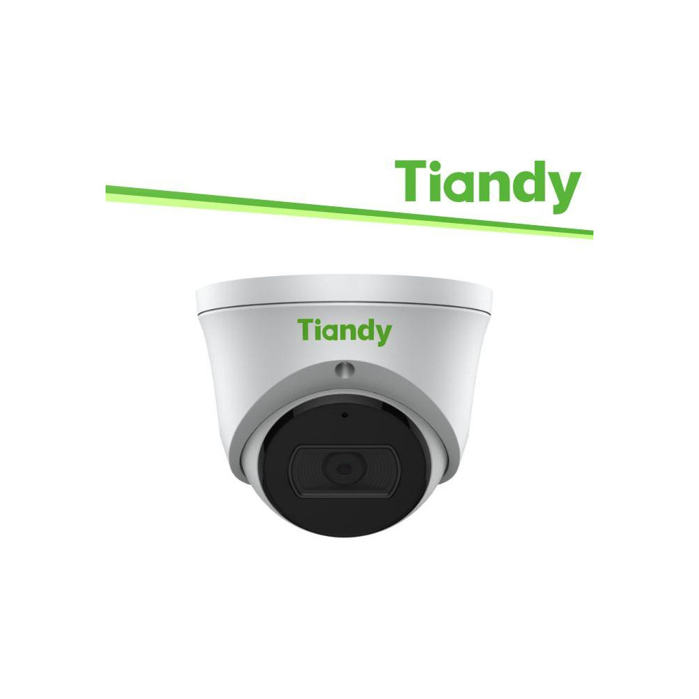 Tiandy Telecamera Turret Super Lite 4MP 2.8mm, PoE, Whitelight - TC-C34XN
