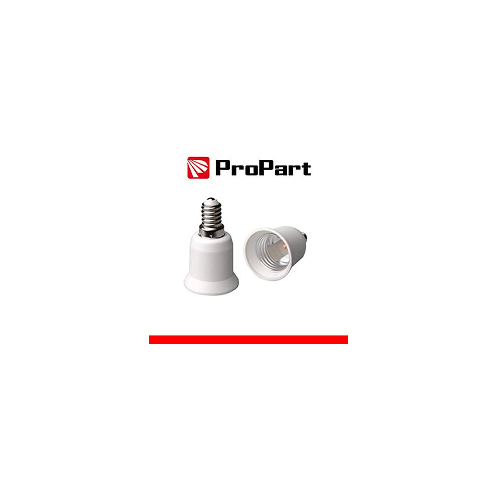 Adattatore per lampada da E14 a E27 - 2A 250V - 40W max Adattatore per lampada da E14 a E27 - 2A 250V - 40W max