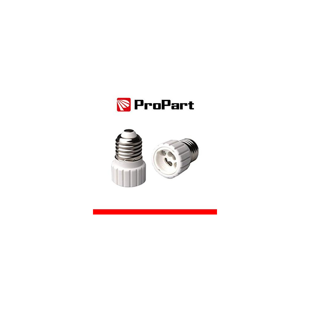 Adattatore per lampada da E27 a GU10 - 2A 250V - 40W max Adattatore per lampada da E27 a GU10 - 2A 250V - 40W max