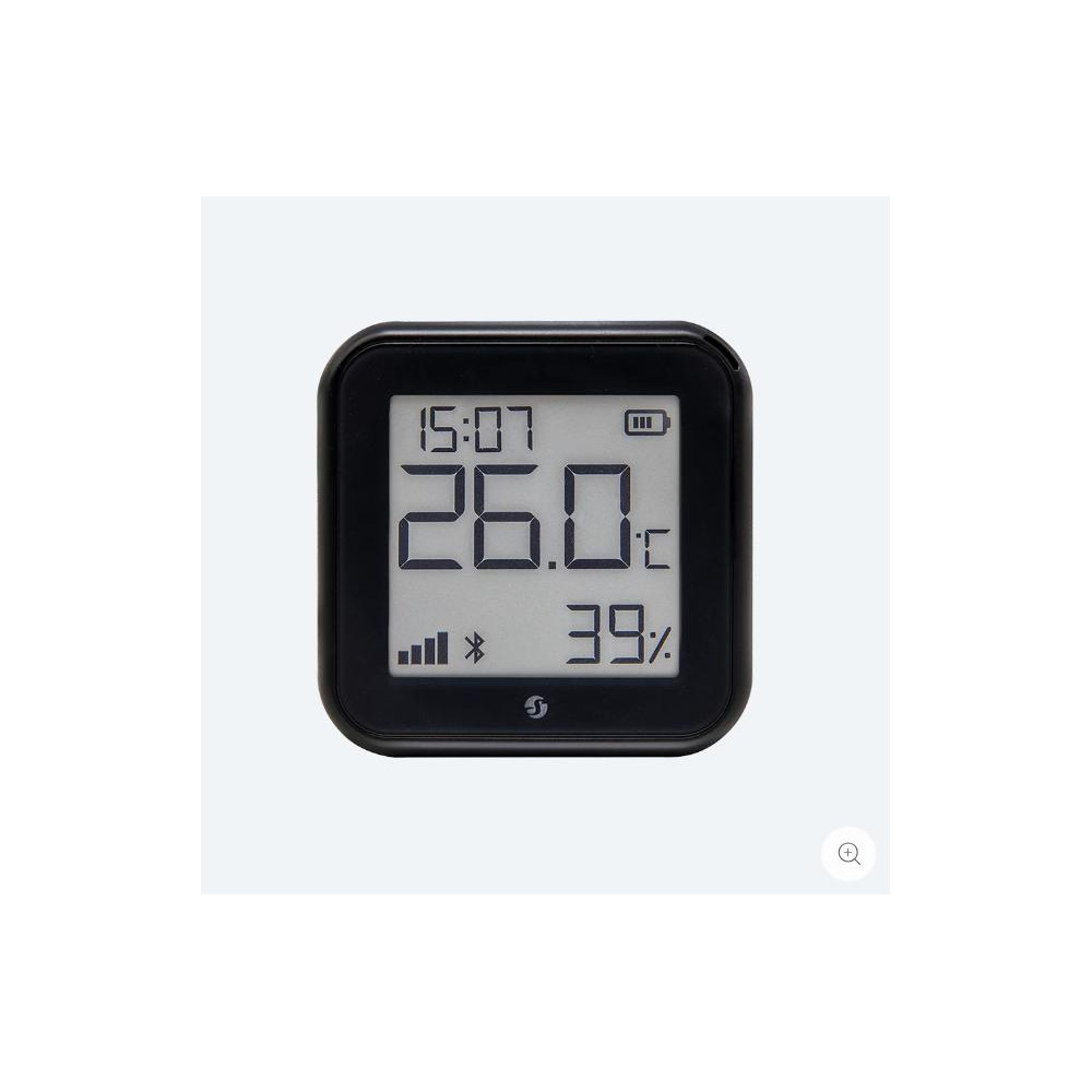 Shelly Sensore Temperat&Umid Wi-Fi + Bluet con display Gen3 Nero Shelly Sensore Temperat&Umid Wi-Fi + Bluet con display Gen3 Nero