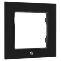 Shelly Wall Frame 1 - Placca da parete nera compatibile Legrand