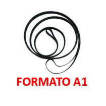 Cinghia di ricambio per Plotter HP T1100 - T2100 - Z2100 - T610 - T620  - Z3100 - Z3200 formato  A1