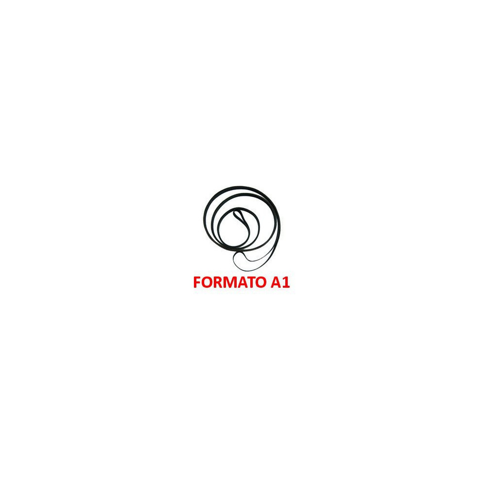 Cinghia di ricambio per Plotter HP T1100 - T2100 - Z2100 - T610 - T620 - Z3100 - Z3200 formato A1 Cinghia di ricambio per Plotter HP T1100 - T2100 - Z2100 - T610 - T620 - Z3100 - Z3200 formato A1