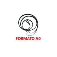 Cinghia di ricambio per Plotter HP T1100 - T2100 - Z2100 - T610 - T620  - Z3100 - Z3200 formato  A0