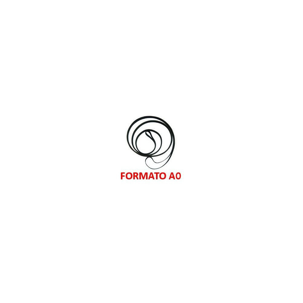 Cinghia di ricambio per Plotter HP T1100 - T2100 - Z2100 - T610 - T620 - Z3100 - Z3200 formato A0 Cinghia di ricambio per Plotter HP T1100 - T2100 - Z2100 - T610 - T620 - Z3100 - Z3200 formato A0