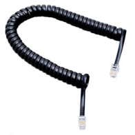 Cavo spiralato di riambio per cornetta telefoni TF410 / TF415 / TF425green