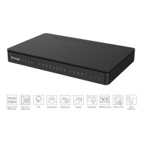 Centralino telefonico IP Yeastar MYPBX S412 con 8 porte FXS e 4 porte configurabili ( nuova versione)