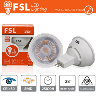 MR16 Lampadina LED - 6W 4000K 510LM 38º CRI80 DC 12V