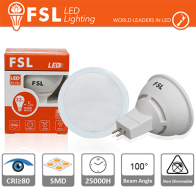 MR16 Lampadina LED - 6W 3000K 500LM 100º CRI80 DC 12V