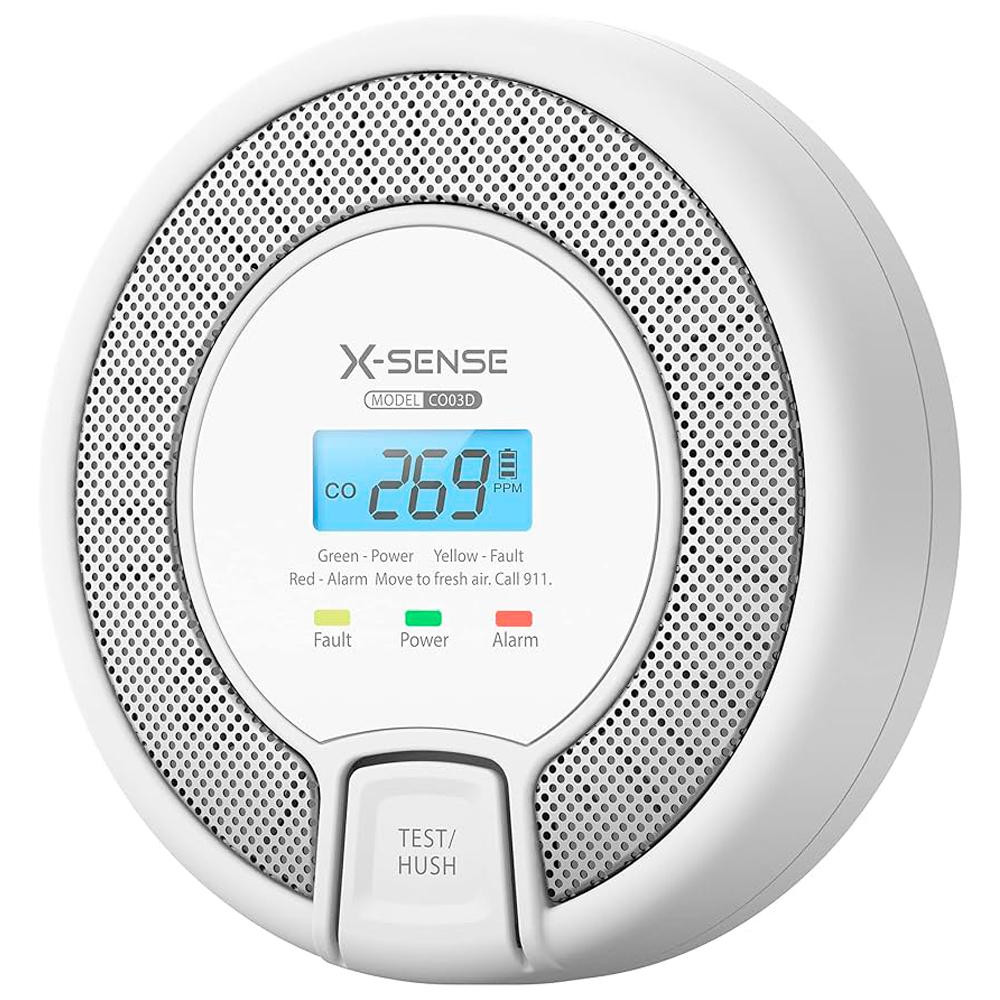 X-Sense Sensore CO-Monossido di Carbonio Autonomo a batteria sostituibile X-Sense Sensore CO-Monossido di Carbonio Autonomo a batteria sostituibile