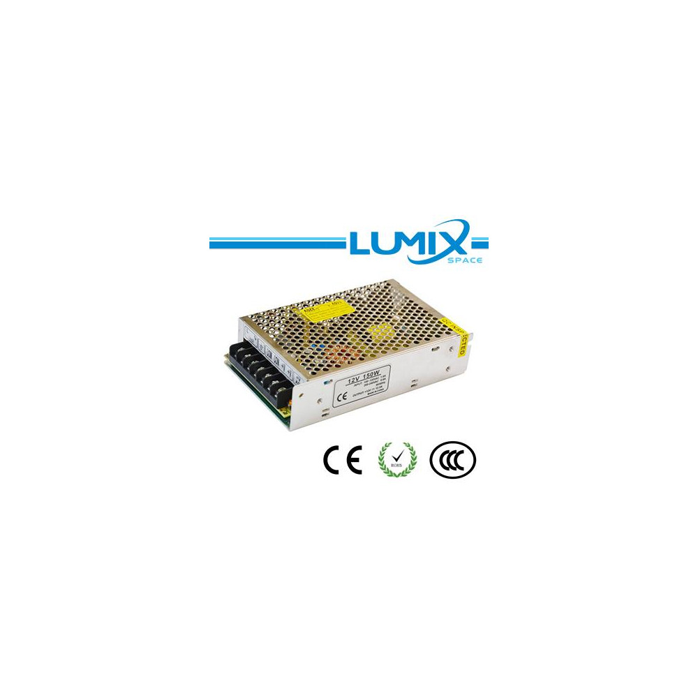 Driver Switching Power Supply Metallico - 150W 12V 12.5A